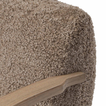Burke Chair - Taupe Shearling