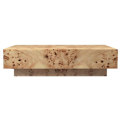 Burl Coffee Table