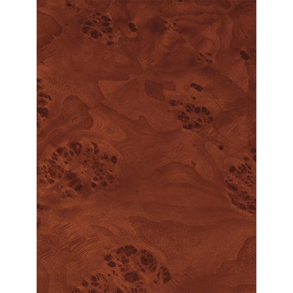 Burl Storage Coffee Table - Dark Stained Burl
