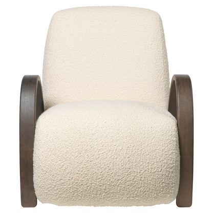 Buur Lounge Chair - Nordic Boucle, Off-white