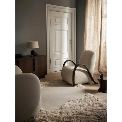 Buur Lounge Chair - Nordic Boucle, Off-white