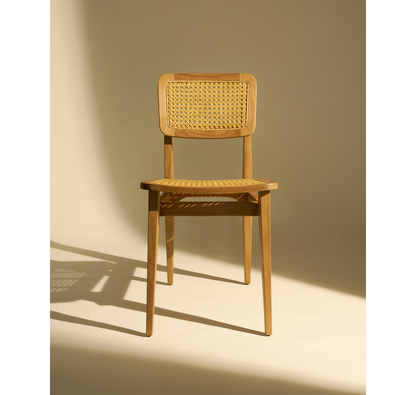 C-Chair Outdoor Dining Chair - French Cane