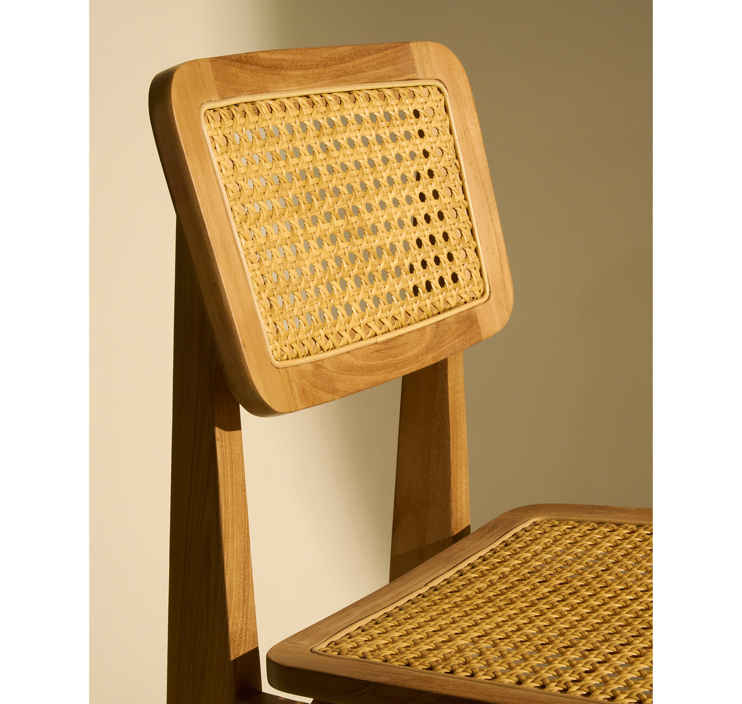 C-Chair Outdoor Dining Chair - French Cane