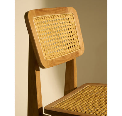C-Chair Outdoor Dining Chair - French Cane