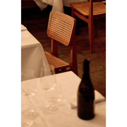 C-Chair Outdoor Dining Chair - French Cane