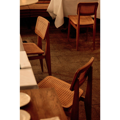 C-Chair Outdoor Dining Chair - French Cane