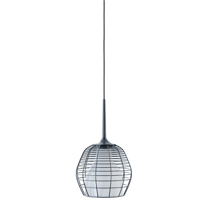 Cage Small Pendant - Black, White