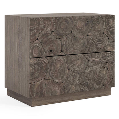 Calavaras Nightstand - Smoked Truffle
