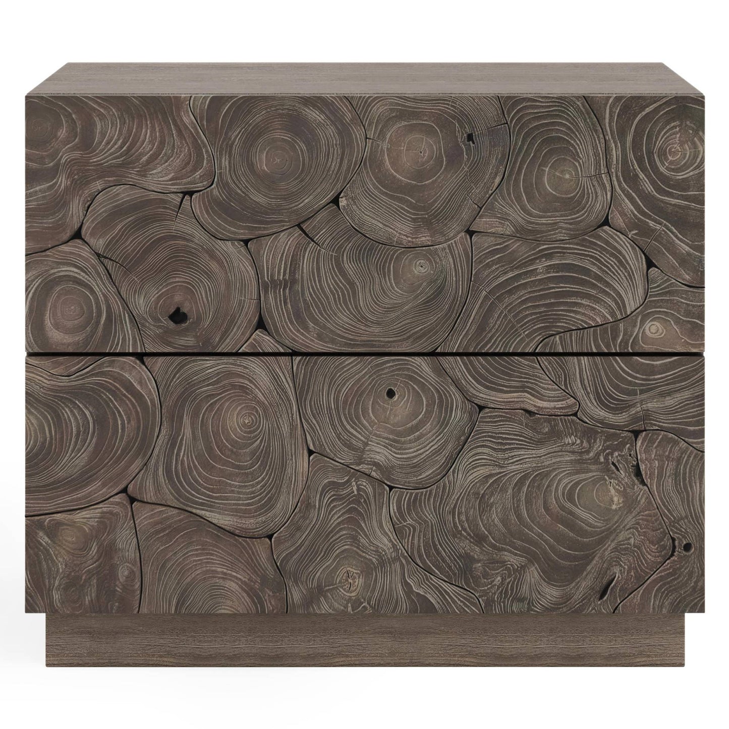 Calavaras Nightstand - Smoked Truffle