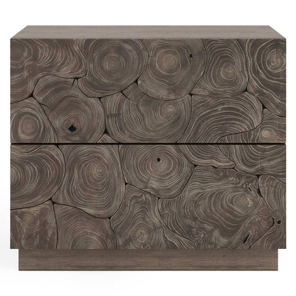 Calavaras Nightstand - Smoked Truffle