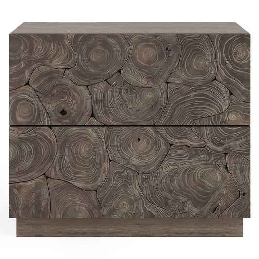 Calavaras Nightstand - Smoked Truffle