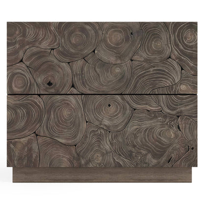 Calavaras Nightstand - Smoked Truffle