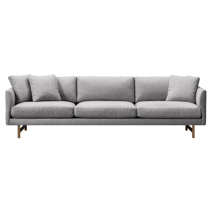 Calmo 80 3 Seater Sofa - Wood Base