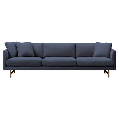 Calmo 80 3 Seater Sofa - Wood Base