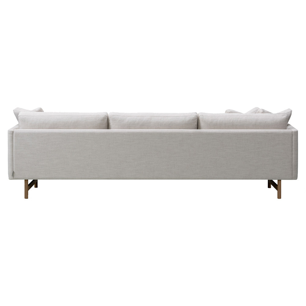 Calmo 80 3 Seater Sofa - Wood Base