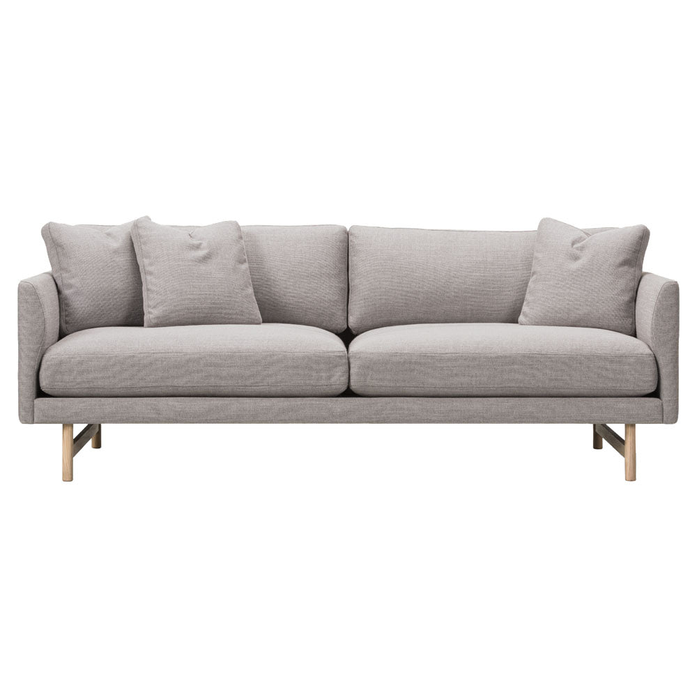 Calmo 95 2 Seater Sofa - Wood Base