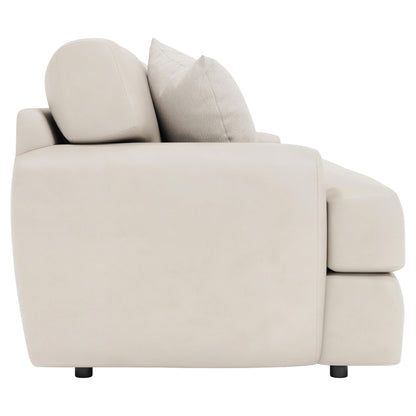 Cameron Leather Loveseat