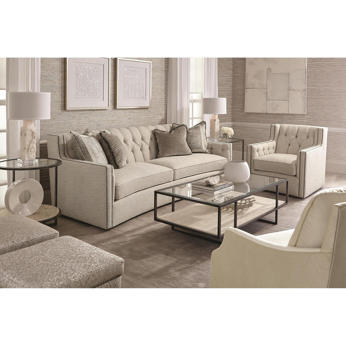 Candace Fabric Sofa