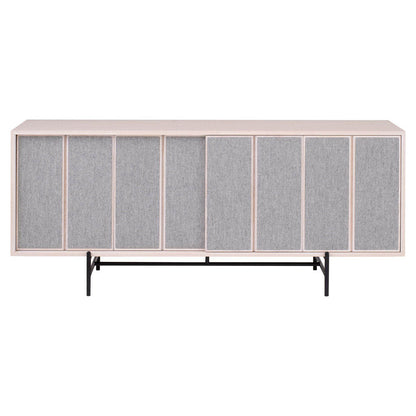 Canvas Large Cabinet With Fabric - Ash, Hallingdal