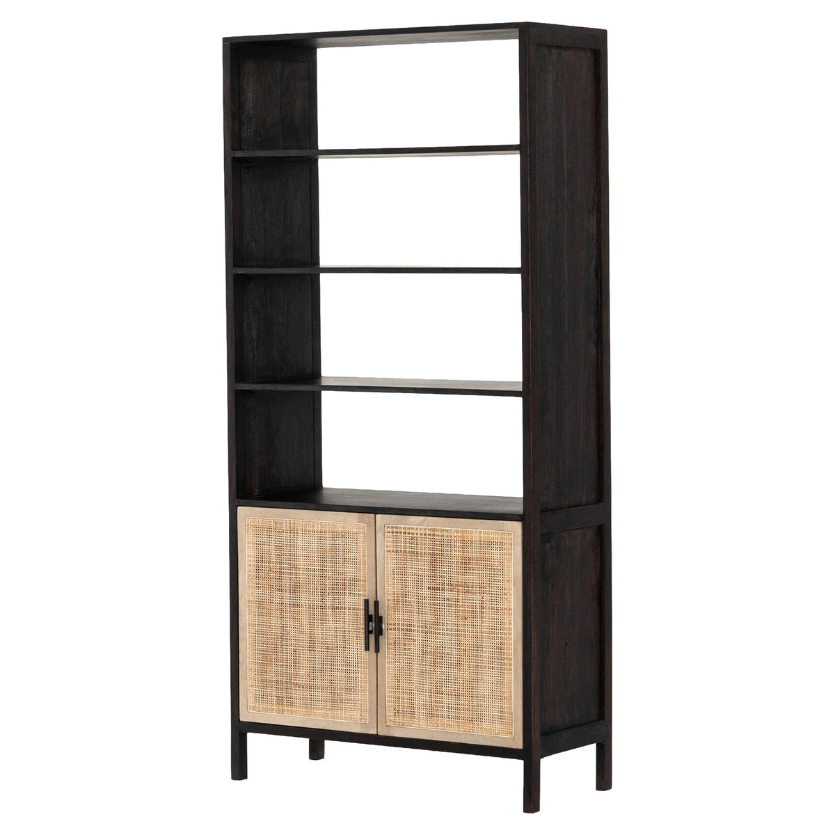 Caprice Bookshelf - Washed Black