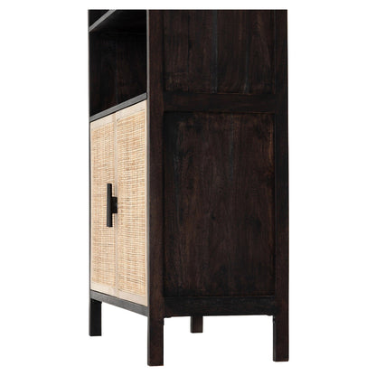 Caprice Bookshelf - Washed Black
