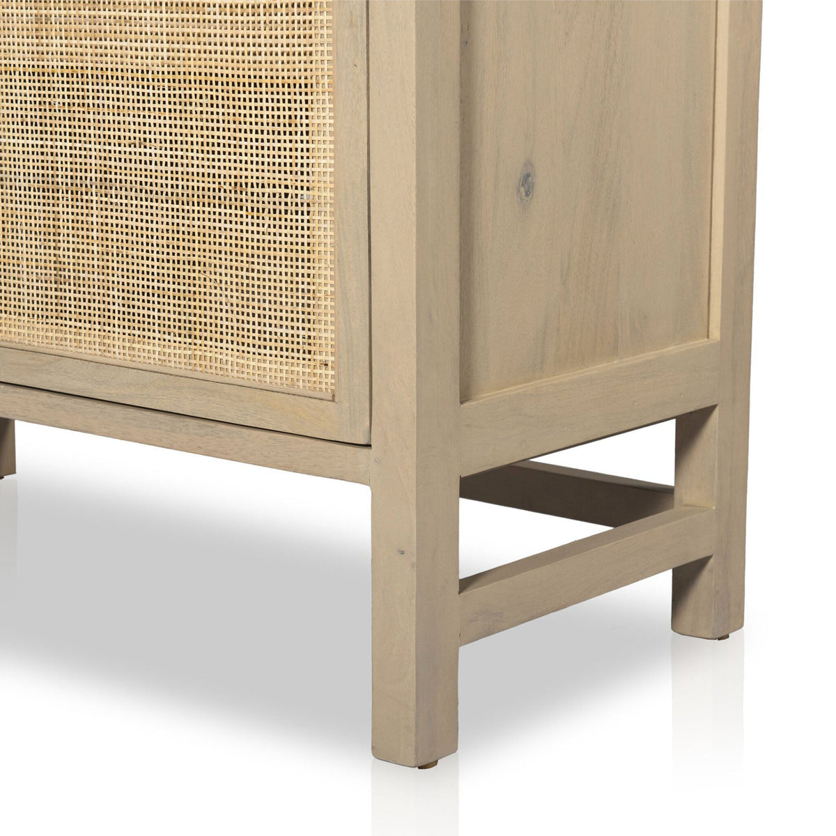 Caprice Wide Bookshelf - Natural Mango
