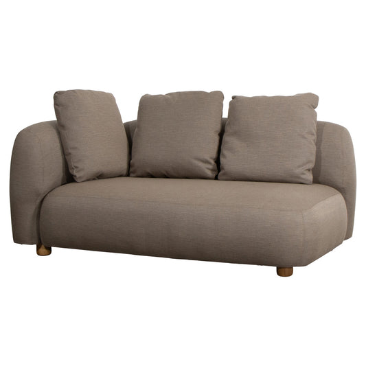 Capture Outdoor 2 Seater Sofa - Right Module, Taupe
