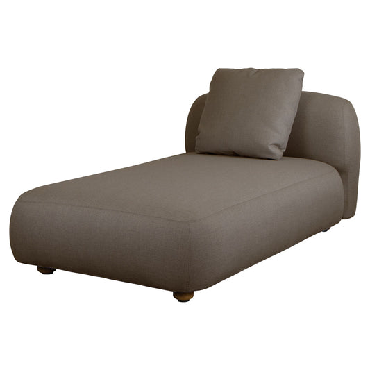 Capture Outdoor Chaise Lounge Module Sofa - Taupe