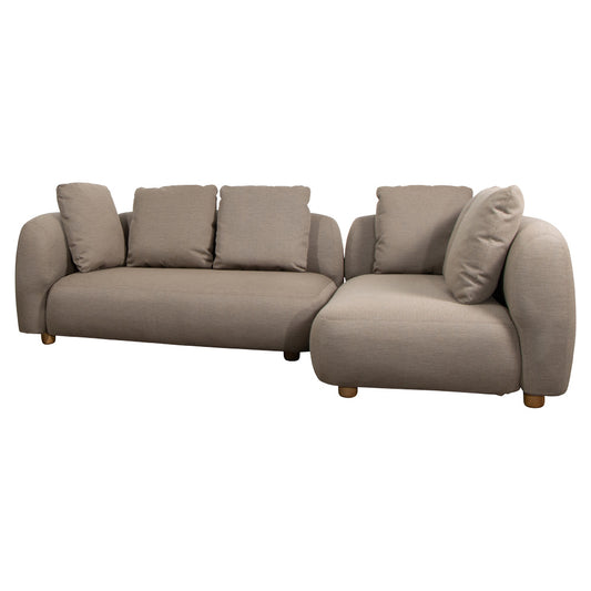 Capture Outdoor Corner Sofa, 2 X Right Module - Taupe