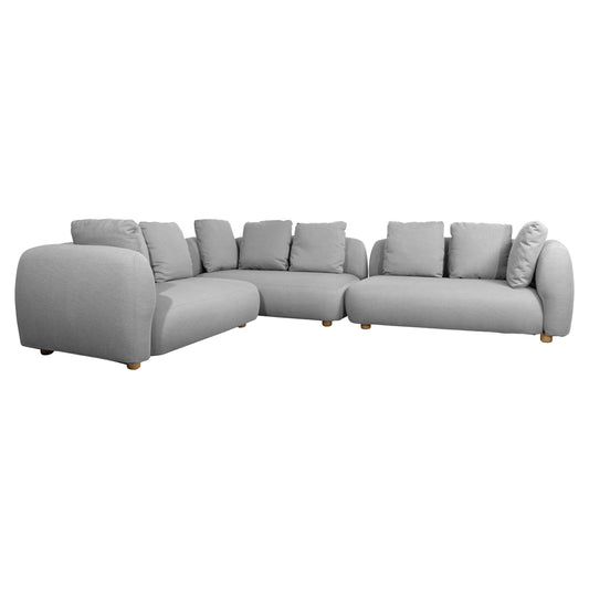 Capture Outdoor Corner Sofa - Light Gray