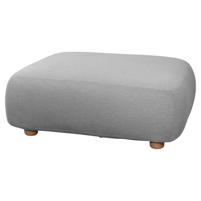 Capture Outdoor Pouf - Light Gray