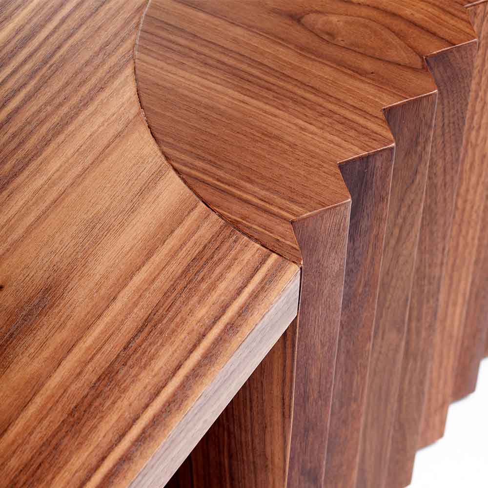 Caravel Wood Center Table - Walnut