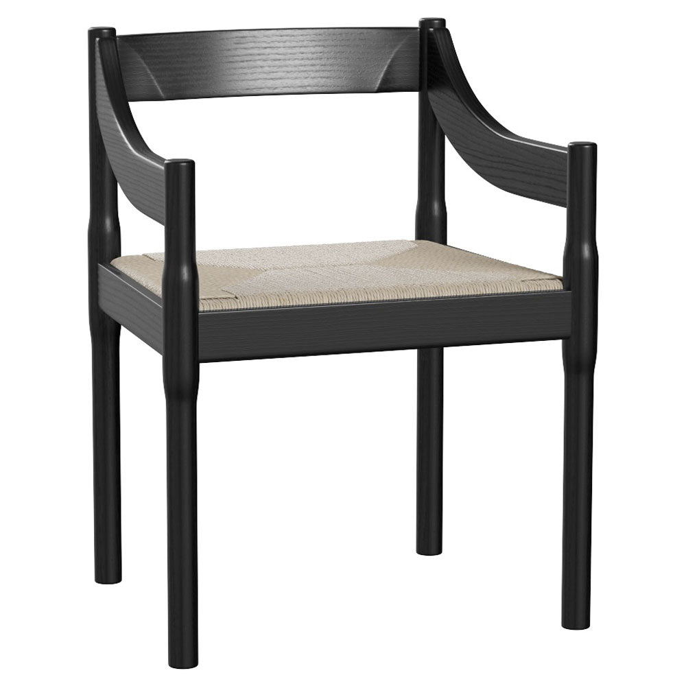 Carimate Chair - Black Colored Ash