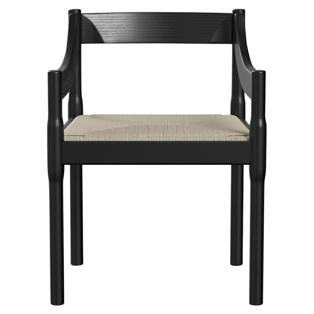Carimate Chair - Black Colored Ash
