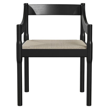 Carimate Chair - Black Colored Ash