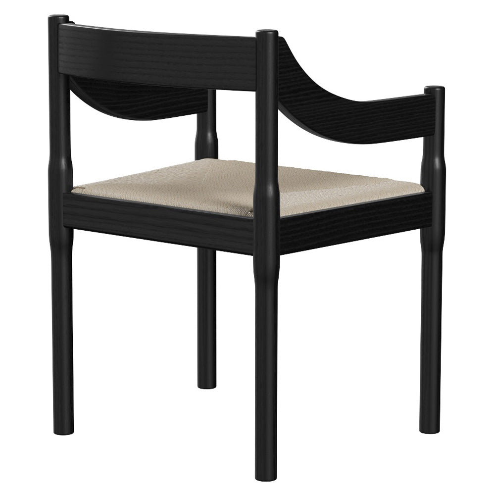 Carimate Chair - Black Colored Ash