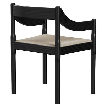 Carimate Chair - Black Colored Ash