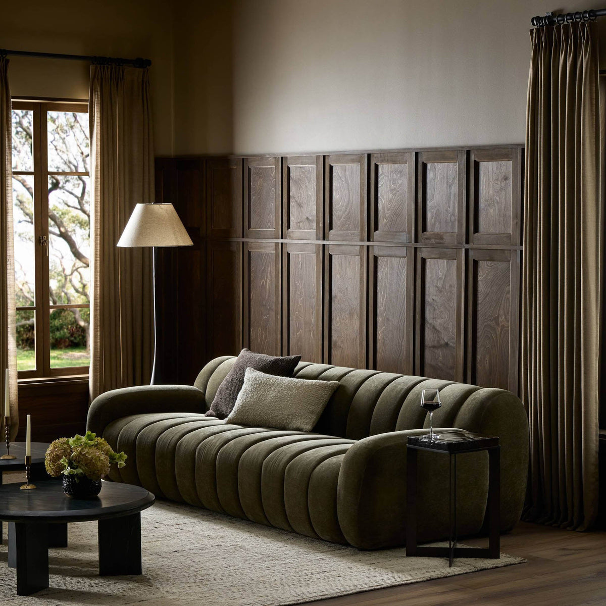 Carina Sofa - Malmo Olive