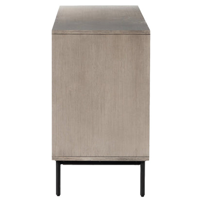 Carly 6 Drawer Dresser - Gray Wash Veneer