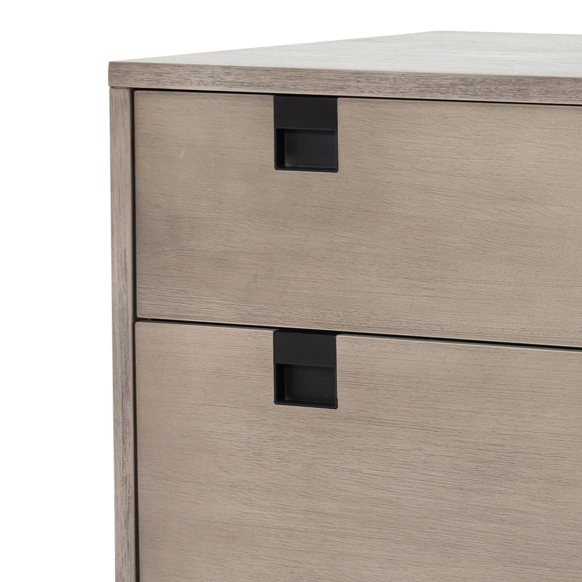 Carly 6 Drawer Dresser - Gray Wash Veneer
