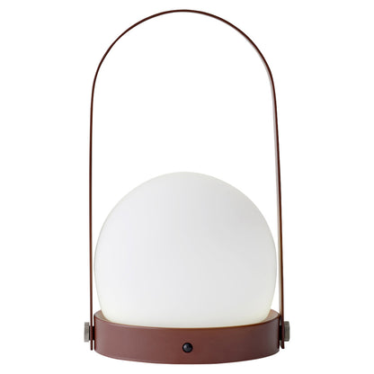 Carrie LED Lamp - Burned Red