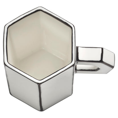 Carte Blanche Black and White Double Espresso Cup - Set of 4