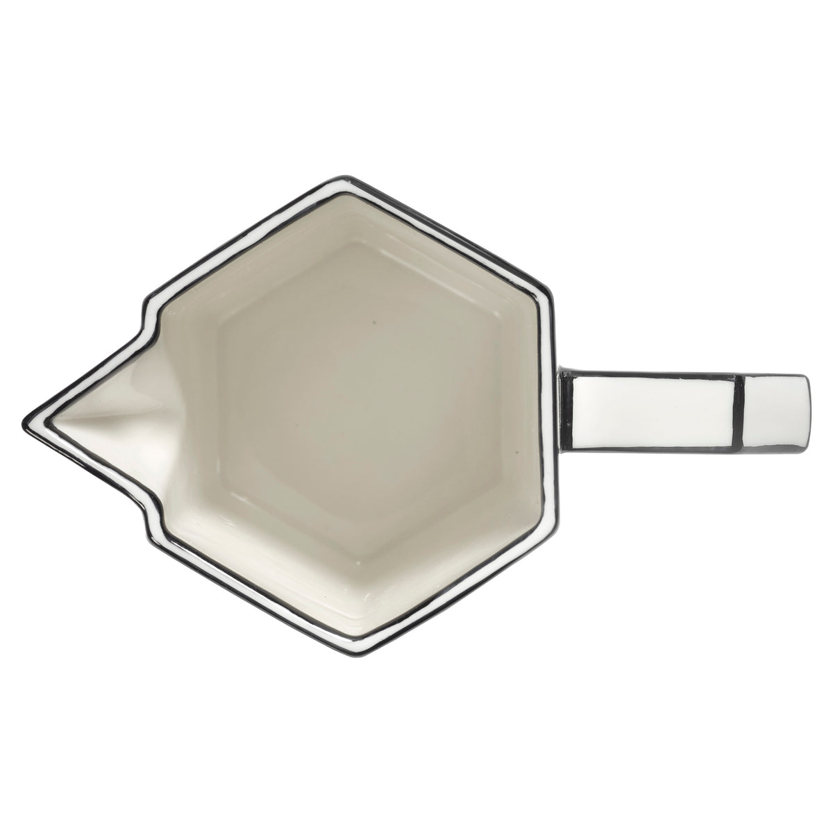 Carte Blanche Black and White Jug
