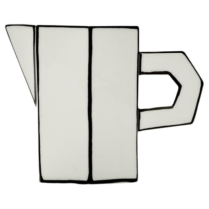 Carte Blanche Black and White Jug