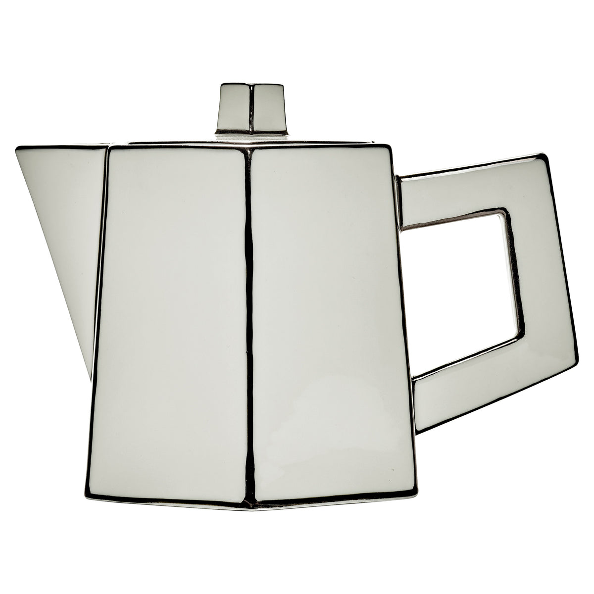 Carte Blanche Black and White Tea Pot