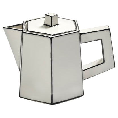 Carte Blanche Black and White Tea Pot