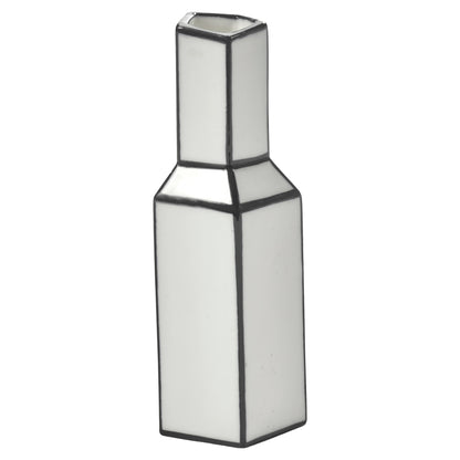 Carte Blanche Black and White Vase - Large