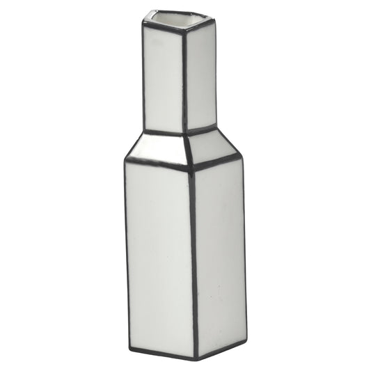 Carte Blanche Black and White Vase - Large