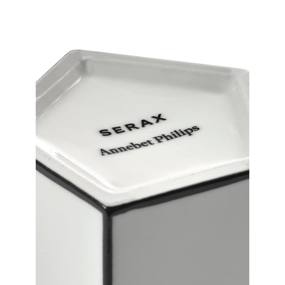 Carte Blanche Black and White Vase - Medium