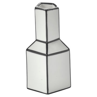 Carte Blanche Black and White Vase - Medium